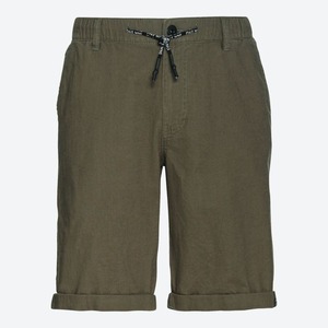 Herren-Bermudas mit Leinen, Green