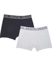 Bild 1 von Retro Boxershorts mit Schriftzug, 2er-Pack, X-Mail, schwarz