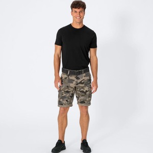 Herren-Bermudas in Camouflage-Optik, Brown