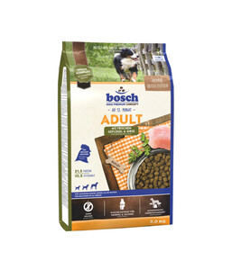 bosch Trockenfutter für Hunde Adult, Geflügel & Hirse