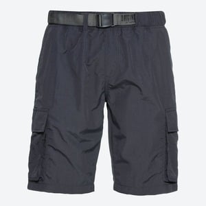 Herren-Bermudas mit Gürtel, Anthracite