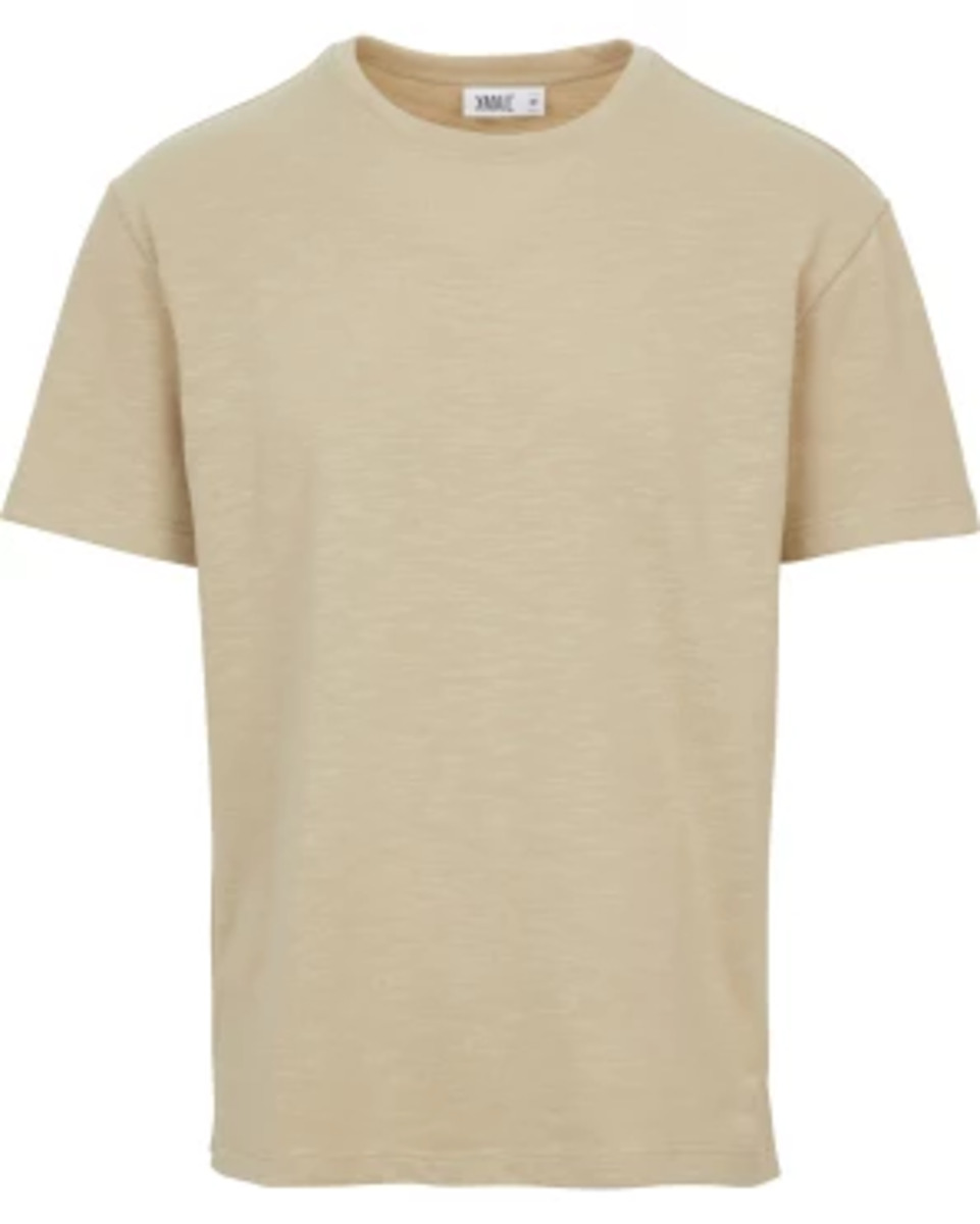 Bild 1 von Lässiges T-Shirt, X-Mail, Rundhalsausschnitt, Beige