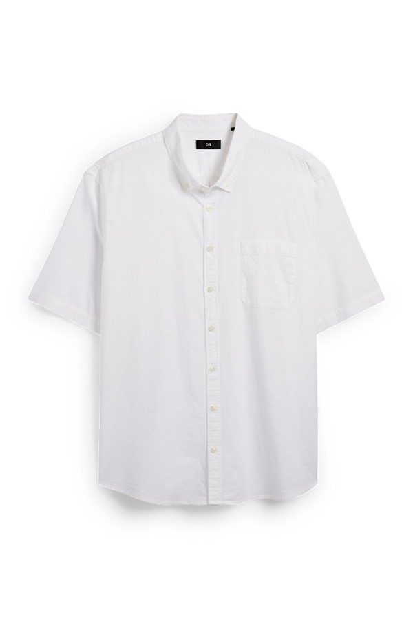 Bild 1 von C&A Oxford Hemd-Regular Fit-Button-down, Weiß, Größe: 3XL