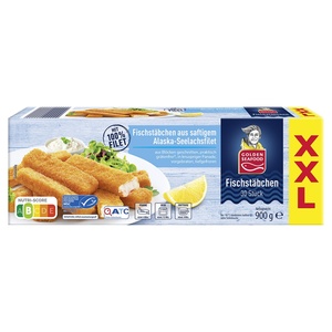 GOLDEN SEAFOOD Fischstäbchen 900 g