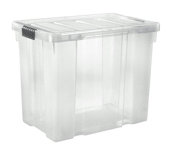 Bild 1 von Tarrington House Clear Box, mit Deckel, 80 l, transparent