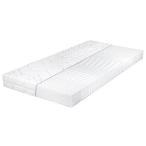 7-Zonen-Komfortschaummatratze Perfect Dream Polyester Weiß ca. 100 x 200 cm H2