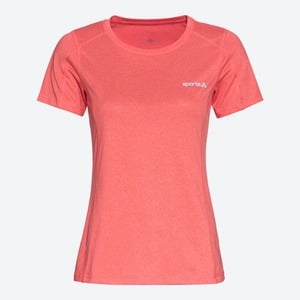 Damen-Funktions-T-Shirt mit Flatlock-Nähten, Light-orange