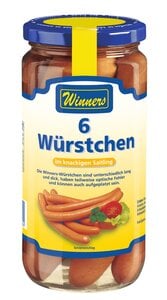 Bockwurst 6 Stück = 150 g