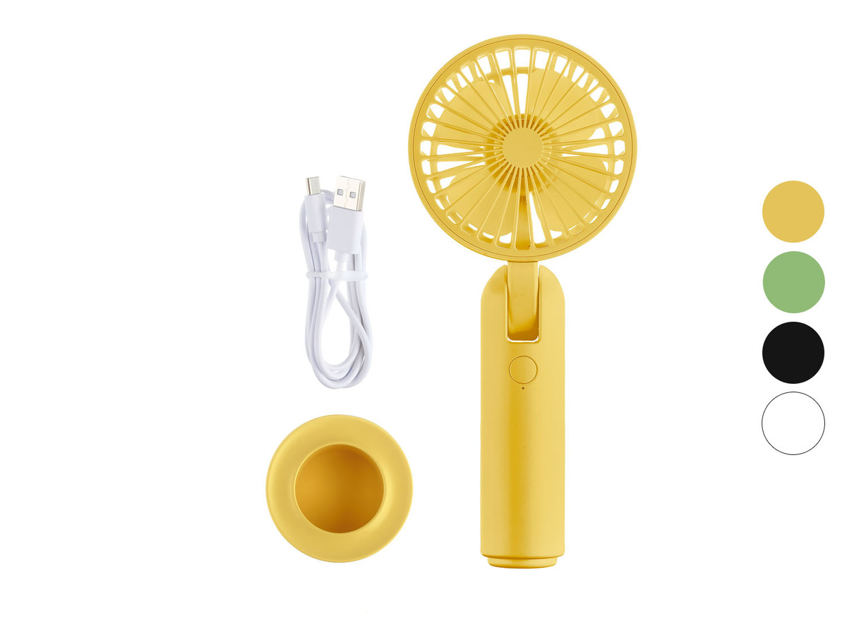 Bild 1 von SILVERCREST® Mini-Ventilator »SHV 3.7 A1«, tragbar, mit Akku