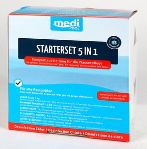 Starter-Set 5in1 1 kg Chlor-Plus