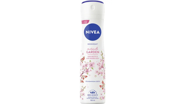 Bild 1 von NIVEA Deo Spray miracle Garden Kirschblüte