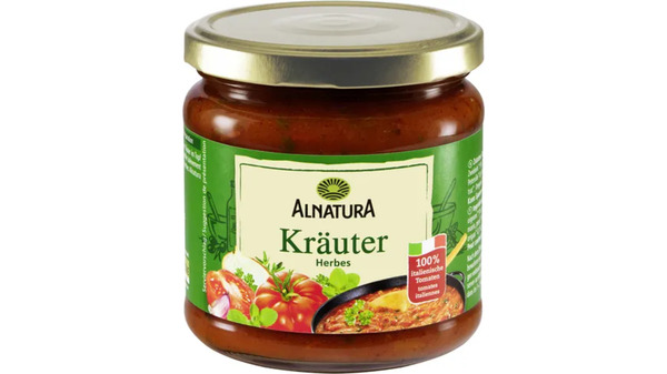 Bild 1 von Alnatura Bio Tomatensauce Kräuter