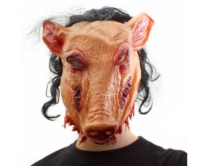 Goods+Gadgets Kostüm »Pig Schweine Maske«, Halloween Party Kostüm Verkleidung