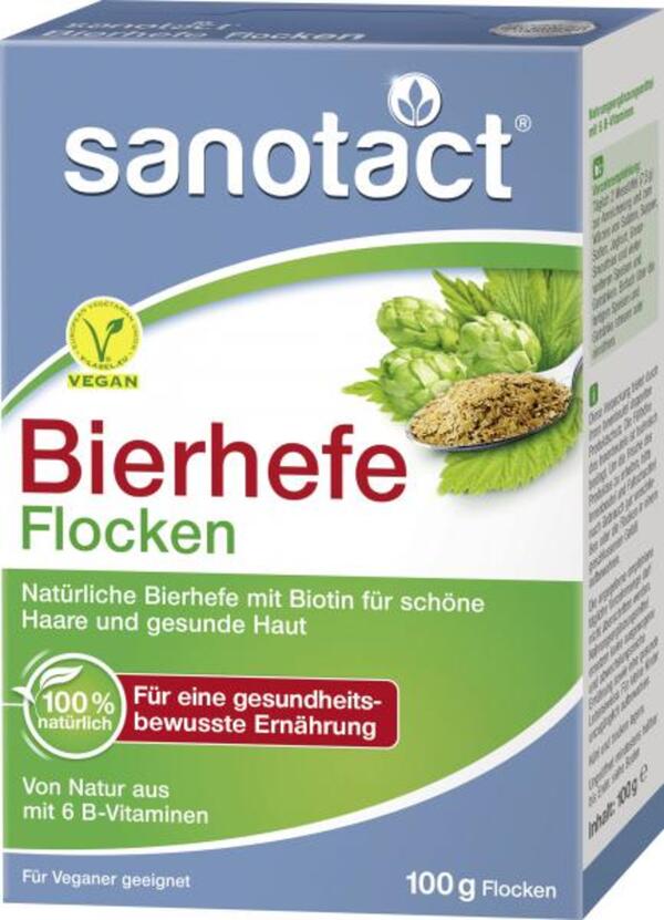 Bild 1 von Sanotact Bierhefe Flocken