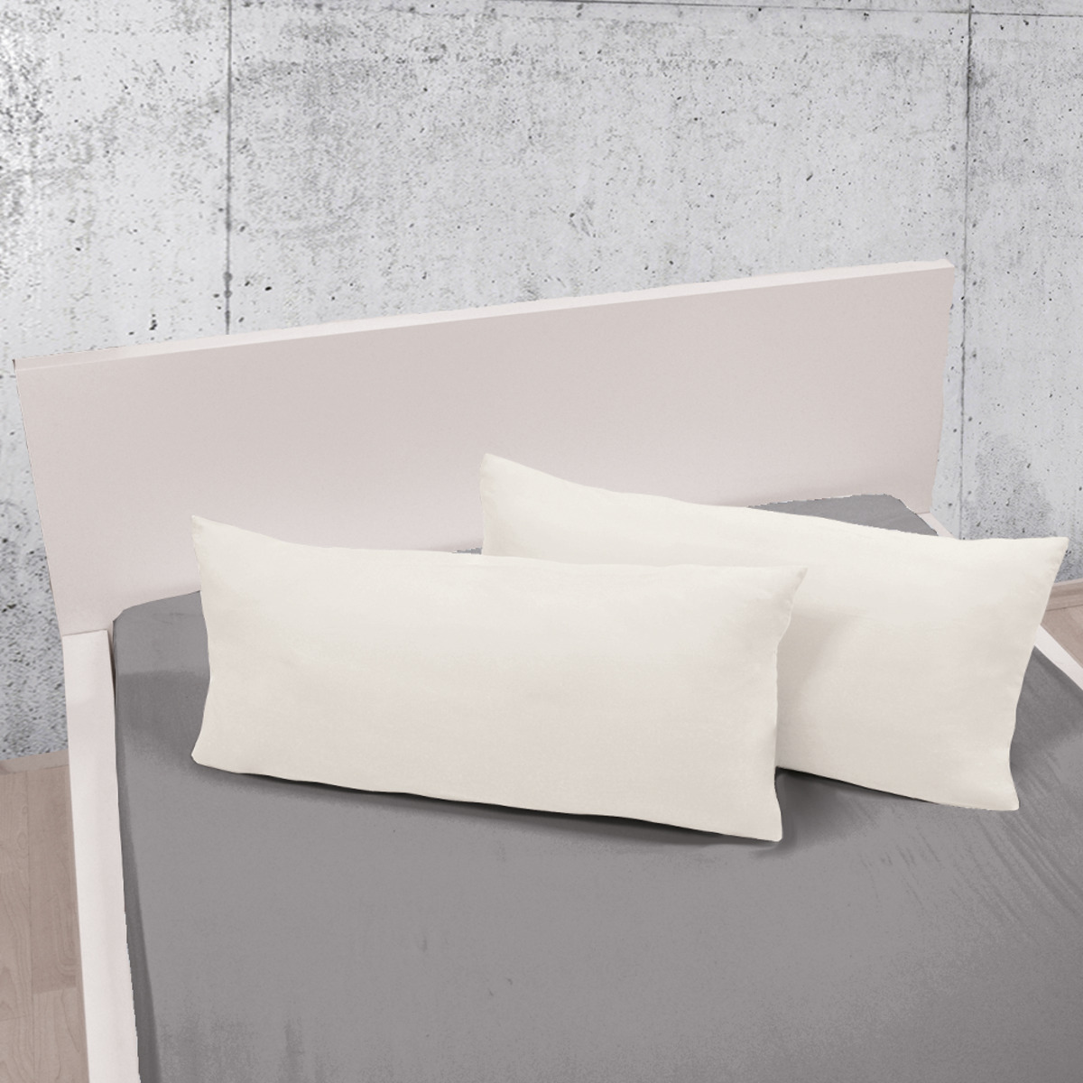 Bild 2 von Dreamtex Bio-Jersey-Kissenbezüge, ca. 40 x 80 cm - 2er-Set