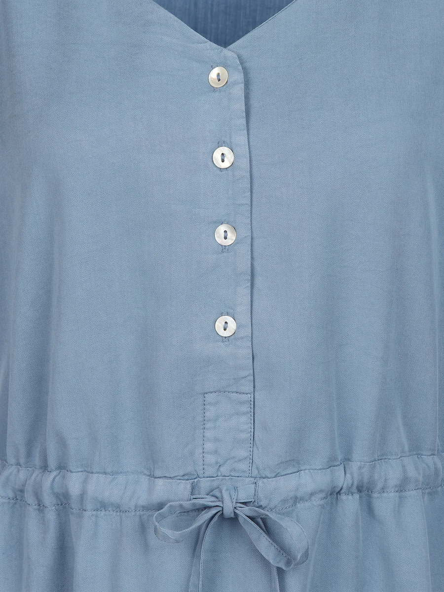 Bild 3 von Damen Kleid mit V-Ausschnitt
                 
                                                        Blau