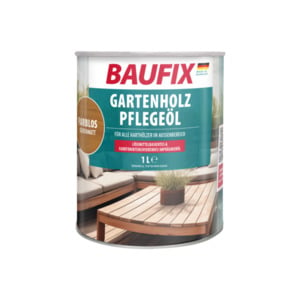 Gartenholz-Pflegeöl farblos, seidenmatt, 1 Liter