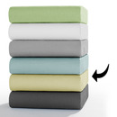 Bild 1 von Bio-Jersey-Spannbetttuch - ca. 180 - 200 x 200 cm