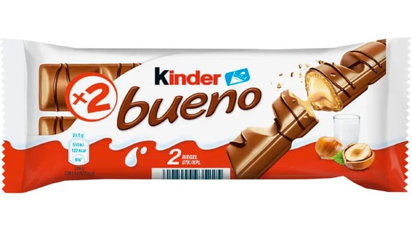 Bild 1 von kinder bueno 2er Riegel