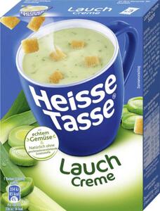 Heisse Tasse Lauch Creme