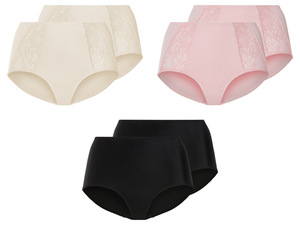 esmara® Damen Miederslips, 2 Stück, mit Spitze