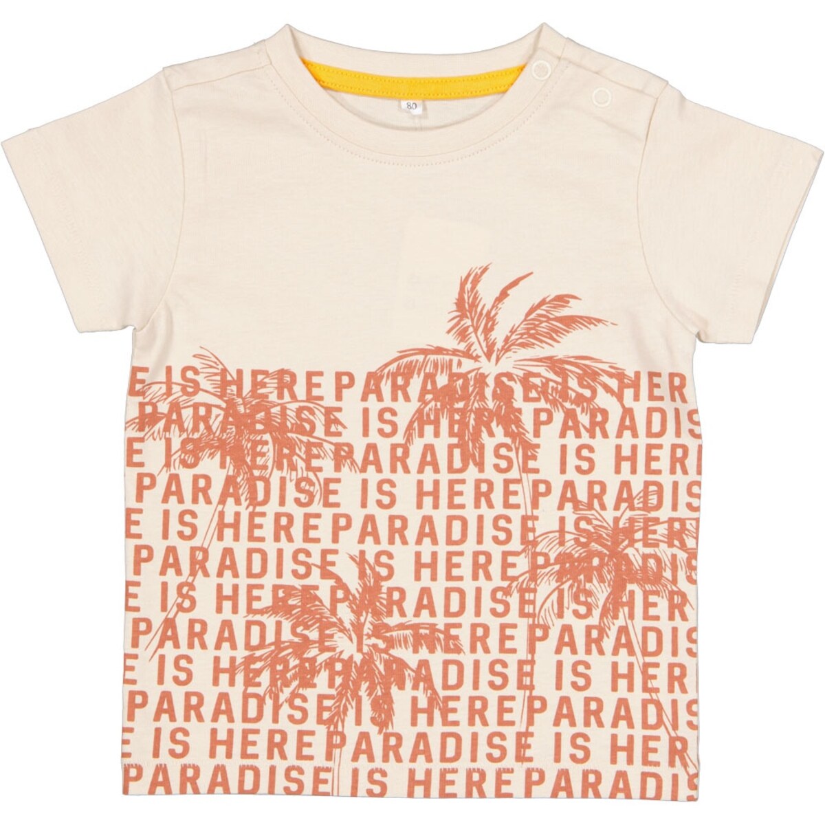 Bild 1 von Baby Jungen-T-Shirt Kurze Ärmel, Sandfarben, 80