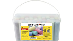 EBERHARD FABER Straßenmalkreide im 50er-Eimer