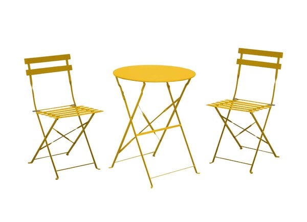 Bild 1 von Bistro-Set Cuba 3-teilig Gelb