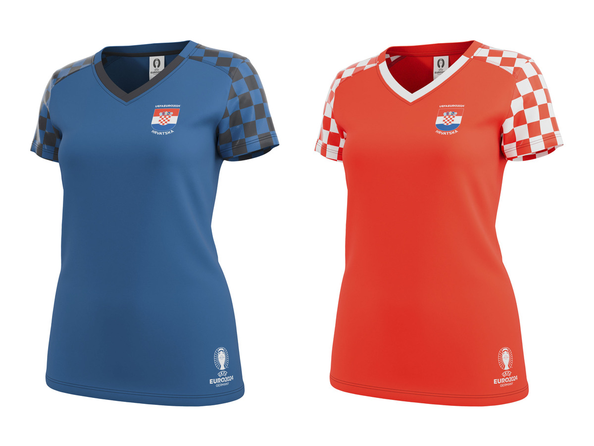 Bild 1 von Damen Trikot »UEFA EURO 2024«, Kroatien