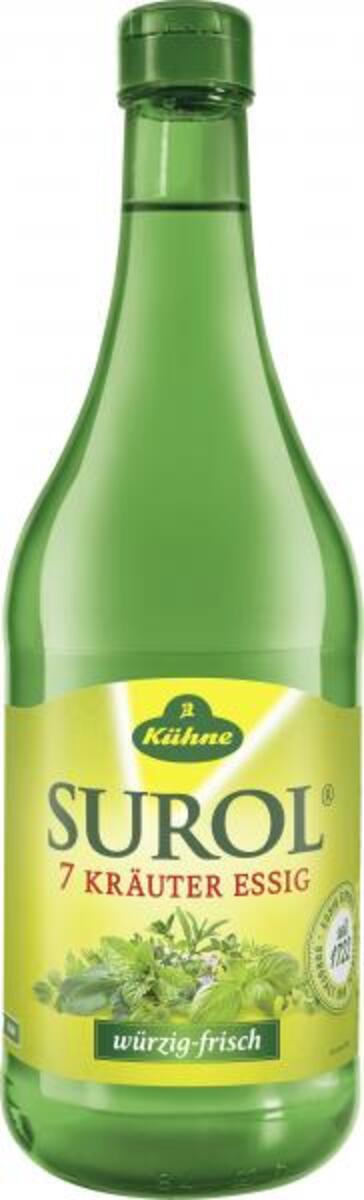 Bild 1 von Kühne Surol 7 Kräuter Essig würzig-frisch