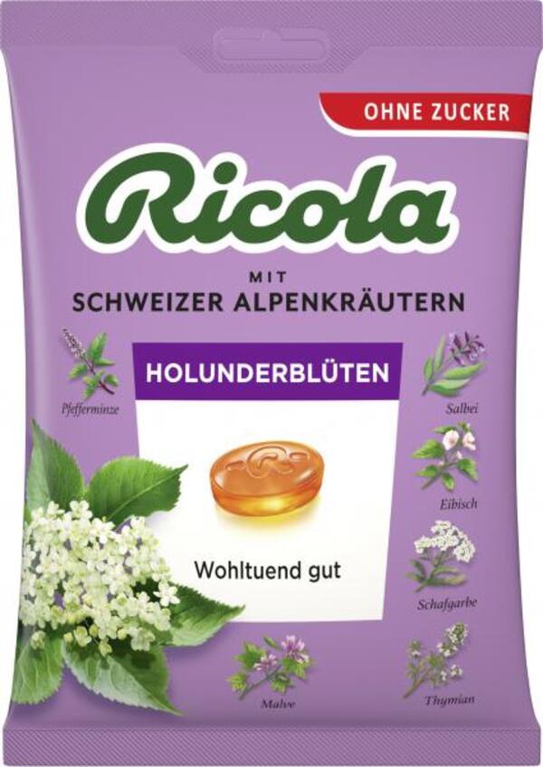 Bild 1 von Ricola Holunderblüten ohne Zucker