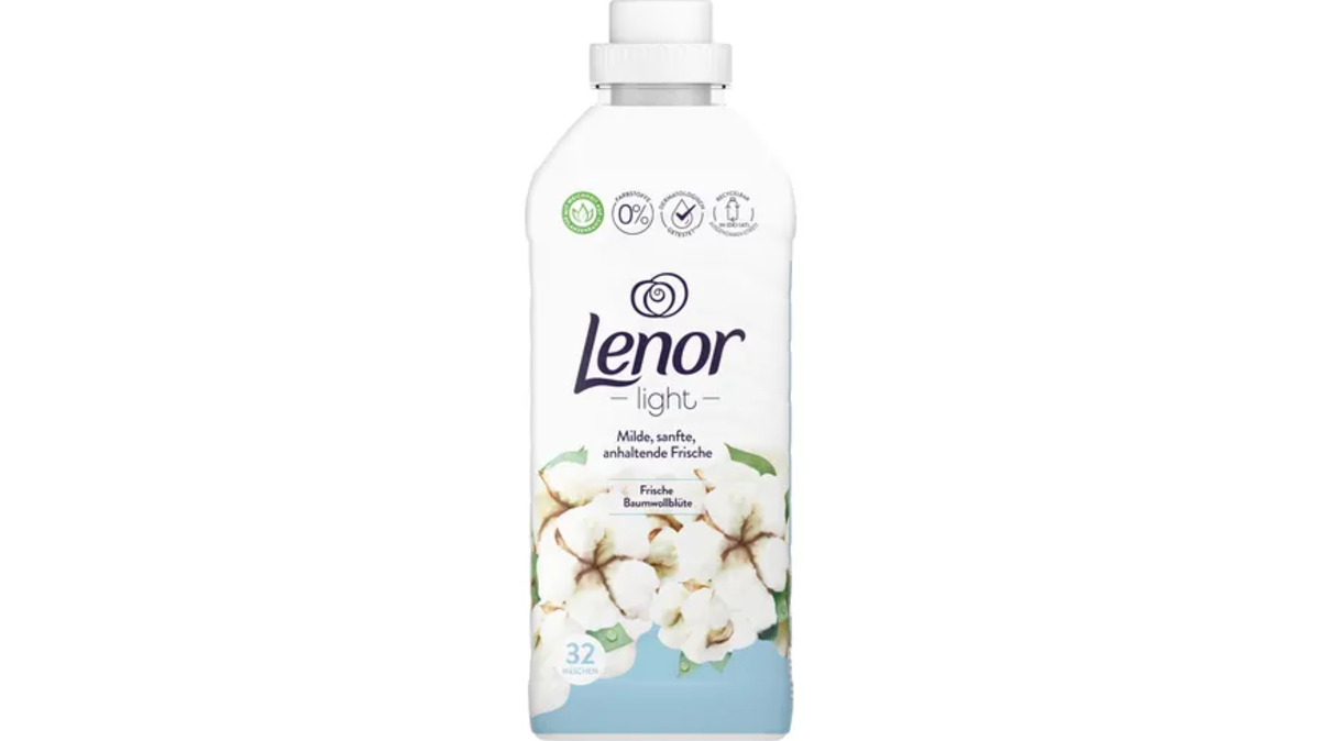 Bild 1 von Lenor light Weichspüler frische Baumwollblüte