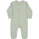 Bild 1 von Babypyjama Jungen Strampler mit Füßchen, Grün, 86