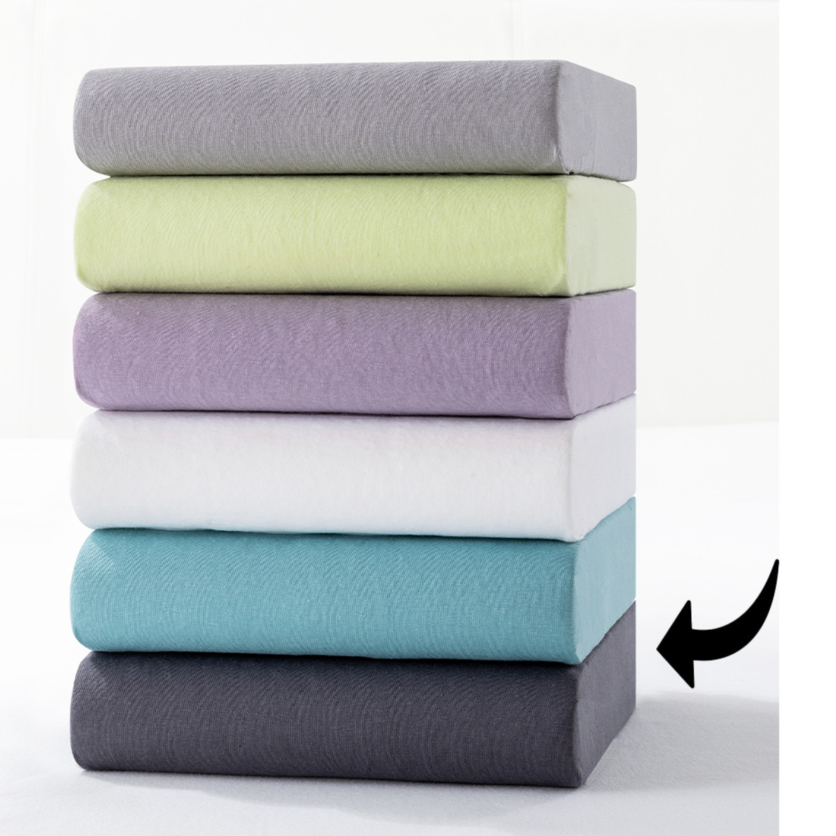Bild 1 von Premium-Jersey-Spannbetttuch, ca. 90 - 100 x 200 cm