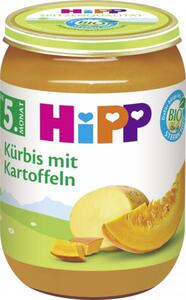 Hipp Kürbis mit Kartoffeln