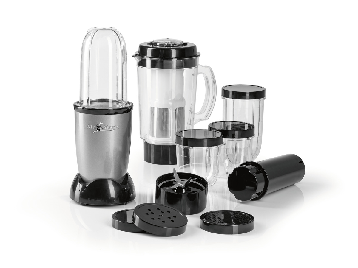 GOURMETmaxx »Mixer Mr. Magic« 18tlg. 400 W, schwarz von Lidl ansehen!
