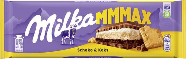 Bild 1 von Milka XXL Tafel Schoko & Keks