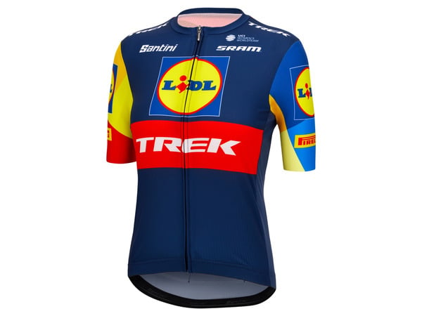 Bild 1 von Santini Damen Kurzarmtrikot »Team Lidl-Trek 2024«, mit roh geschnittenen Ärmeln