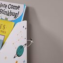 Bild 4 von SONGMICS Spielzeugregal & Bücherregal für Kinder, Kinderzimmerregal mit 3 Fächern Spielzeugkiste wei