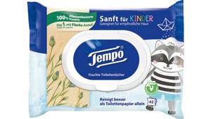 Tempo feuchtes Toilettenpapier Sanft für Kinder