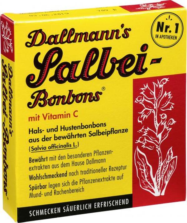 Bild 1 von Dallmann's Salbei Bonbons mit Vitamin C