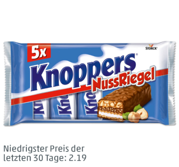 Bild 1 von STORCK Knoppers Riegel