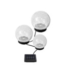 Bild 1 von LED Solar Cracked-Glaskugeln 3er-Set