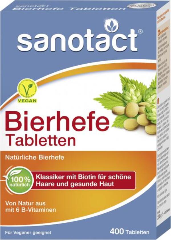 Bild 1 von Sanotact Bierhefe Tabletten