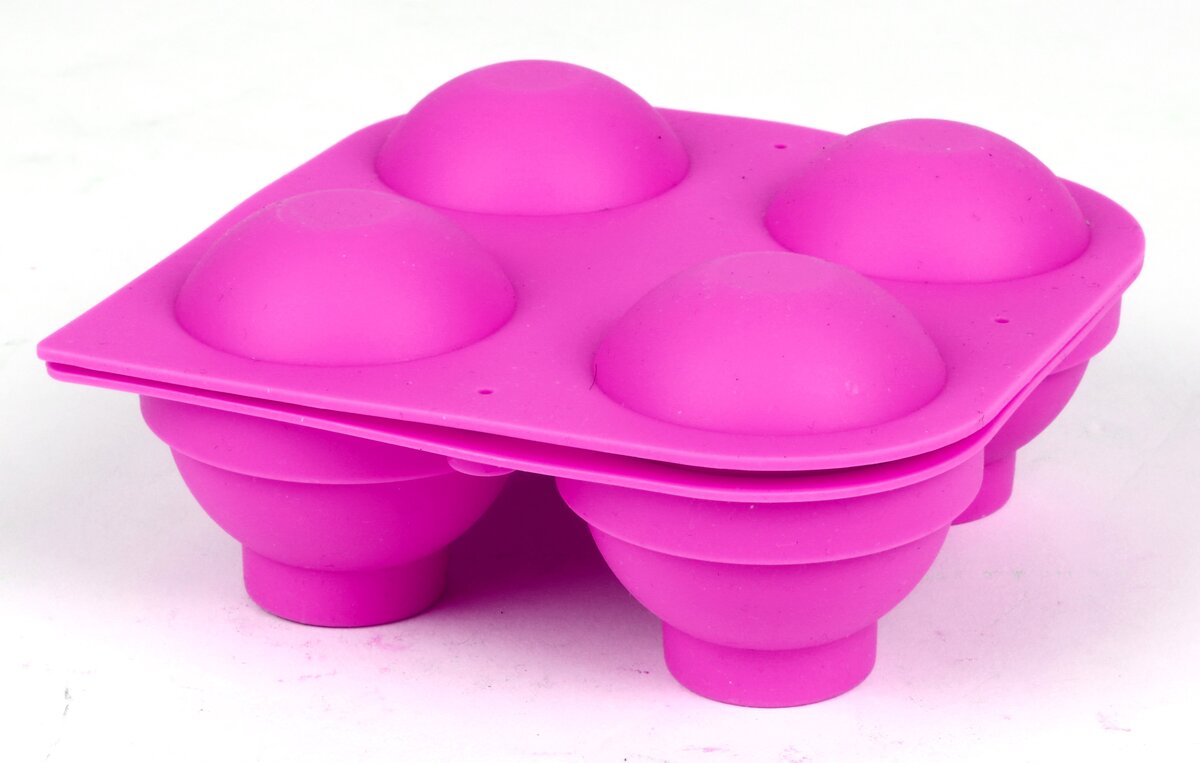 Bild 1 von Silikon-Eisballform temperaturbeständig von -40°C bis 120°C