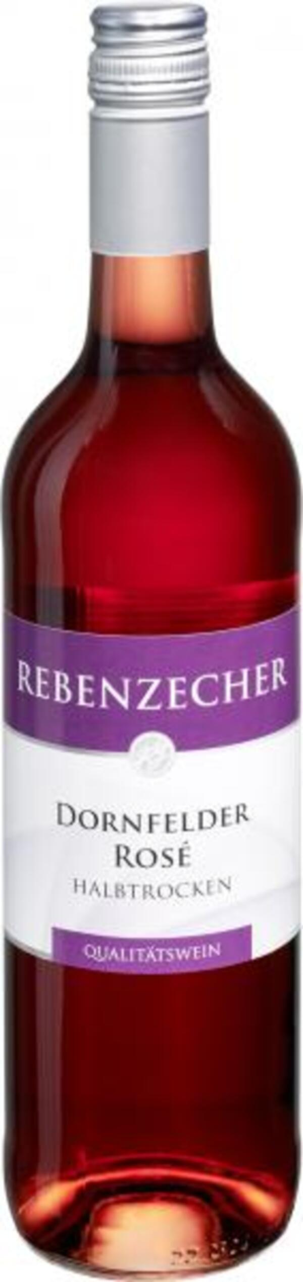 Bild 1 von Rebenzecher Dornfelder Roséwein halbtrocken