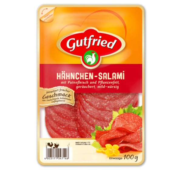 Bild 1 von GUTFRIED Hähnchen-Salami