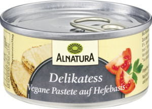Alnatura Bio Vegane Pastete auf Hefe-Basis Delikatess, 120 g