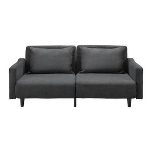 Schlafsofa in dunkelgrau inkl. 2 Kissen 'Sandro'