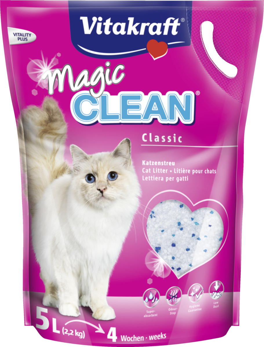 Bild 1 von Vitakraft Magic CLEAN Classic Katzenstreu, 5 L